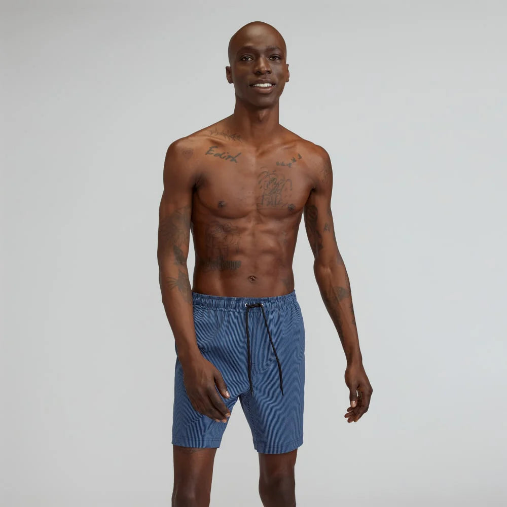 The ReNew Swim Short | Bluefin / Navy