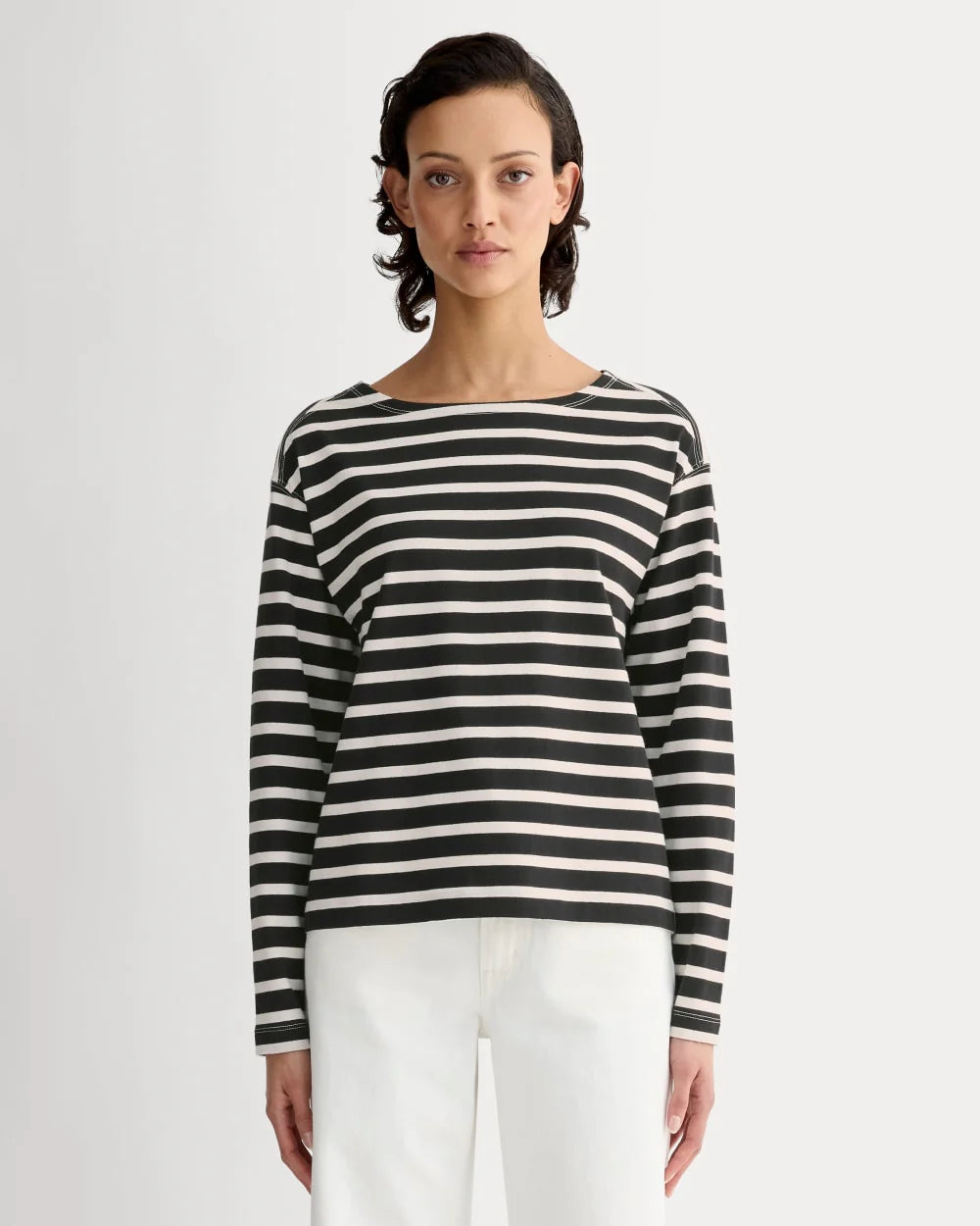 The Mariner Tee | Black / Bone