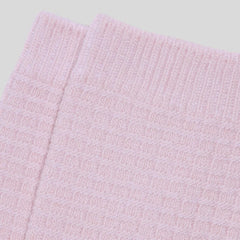 The Belgian Waffle Sweater Sock | Light Lilac
