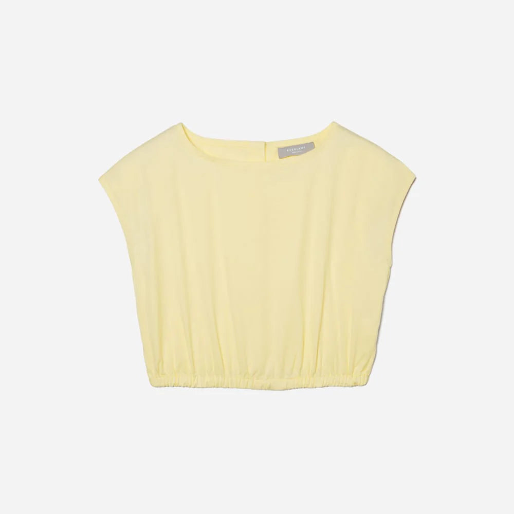 The Bubble Top | Pastel Yellow
