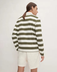 The Premium-Weight Rugby Shirt | Kalamata / Bone