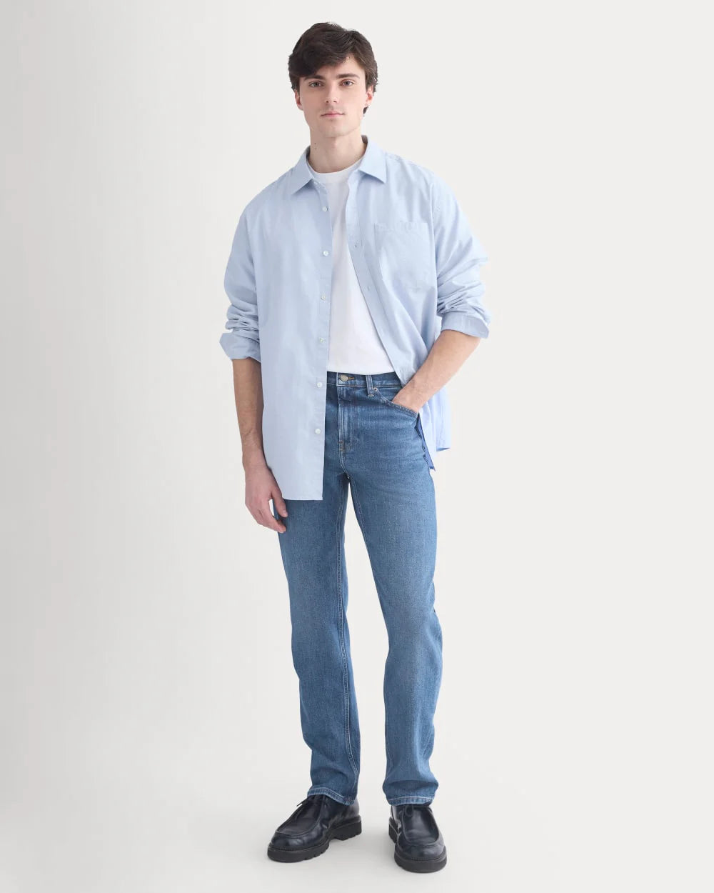 Comfort-Stretch Slim-Fit Jean | Medium Indigo