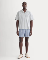 The Seersucker Resort Shirt | Dutch Blue / Natural
