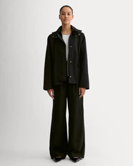 The Short Anorak | Black