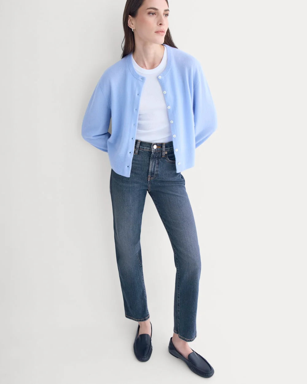 High-Rise Cigarette Jean | Light Vintage Indigo