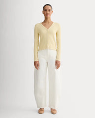 The Cozy Rib Cardigan | Banana Crepe
