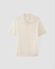 The No-Sweat Polo | Heathered Canvas