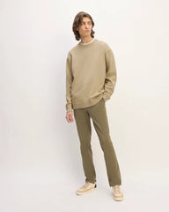 The Classic Sweater in Everyday Cotton | Trench Coat Khaki