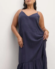The Long Weekend Dress in Butterlite | Navy