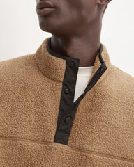 The ReNew Fleece Pullover | Tiger's Eye