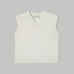 The Cashmere Vest | Bone