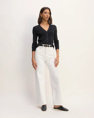 The Way-High® Sailor Jean | Bright White | 27.5" Inseam