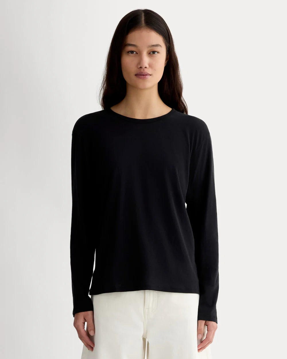 The Air Long-Sleeve Tee | Black