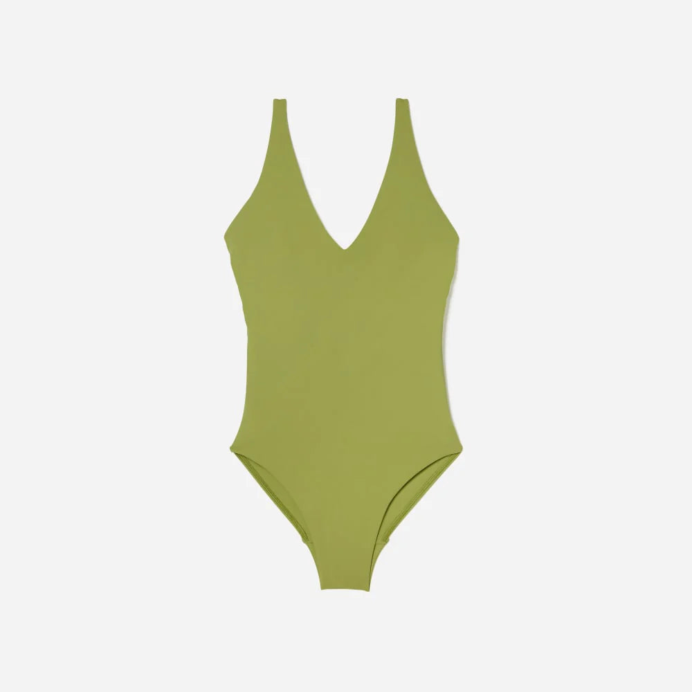 The V-Neck One-Piece | Pepper