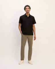 The Premium Weight Short-Sleeve Polo | Black