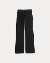 Relaxed Mid-Rise Bootcut Jean | Black