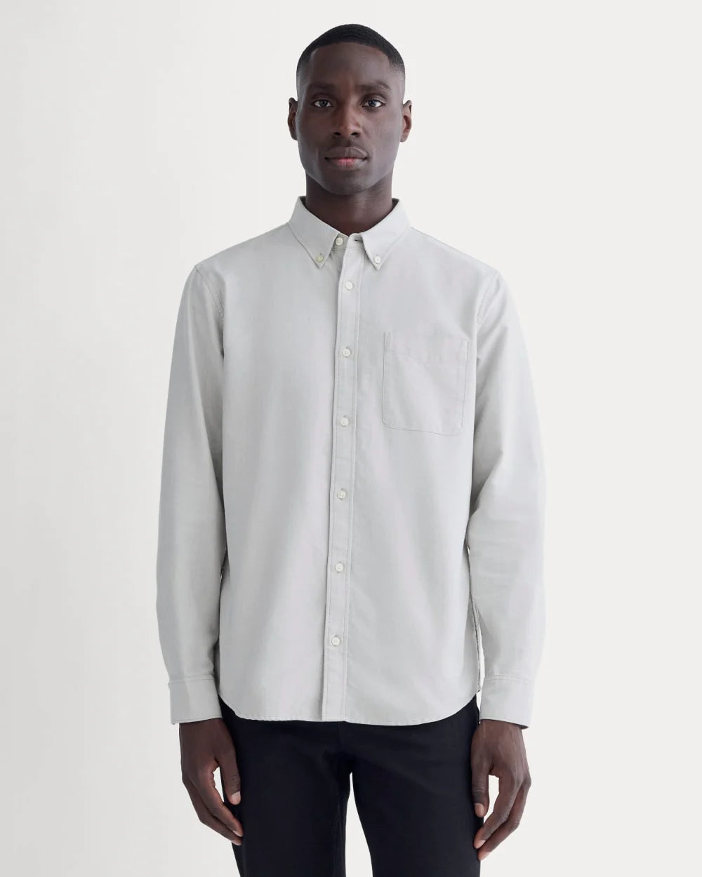The Slim Oxford Shirt | Grey | Standard