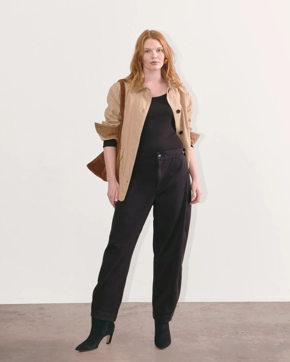 The Barrel Pant | Black