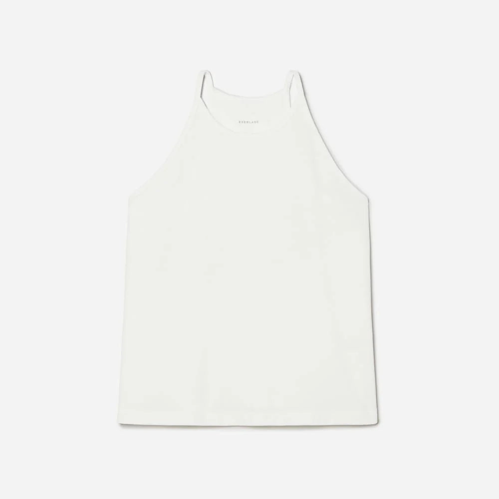 The Hemp Cutaway Tank | White