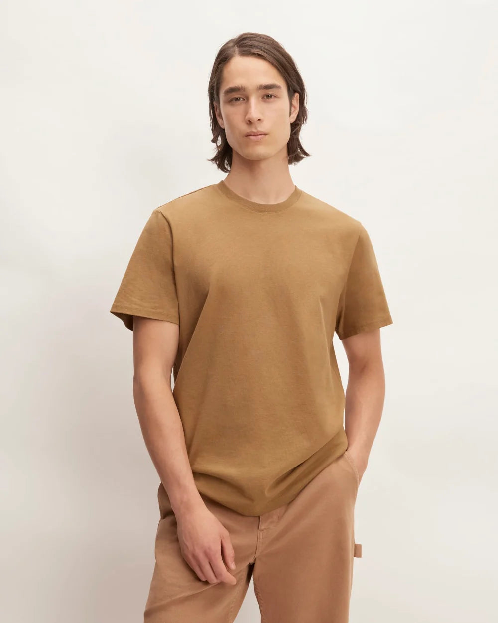 The Premium-Weight Crew | Uniform | Toasted Coconut