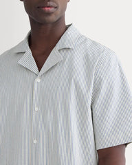 The Seersucker Resort Shirt | Dutch Blue / Natural