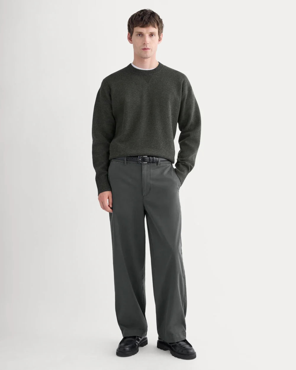 Baggy Chino | Washed Black | 32L