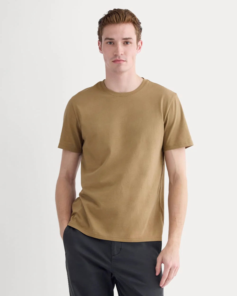 The Essential Organic Crew | Aged Brass