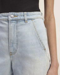 The Utility Barrel Jean | Fog | Regular