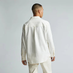 The Organic Oxford Relaxed Utility Shirt | Bone