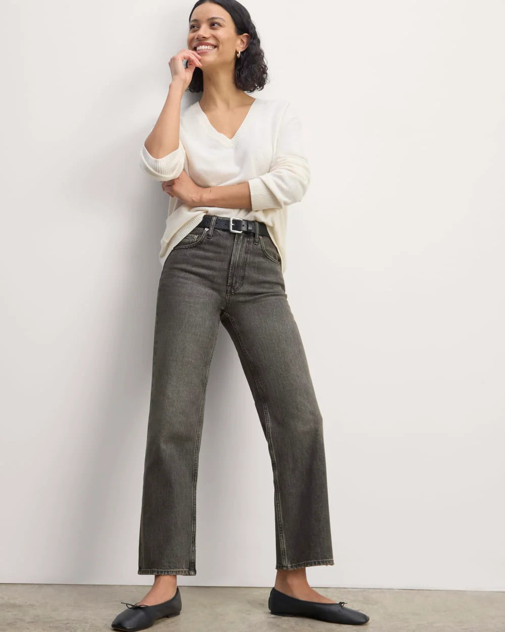 The Cheeky Straight Jean | Stormy Ash