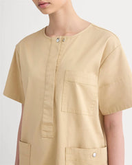 The Safari Mini Dress | Classic Khaki