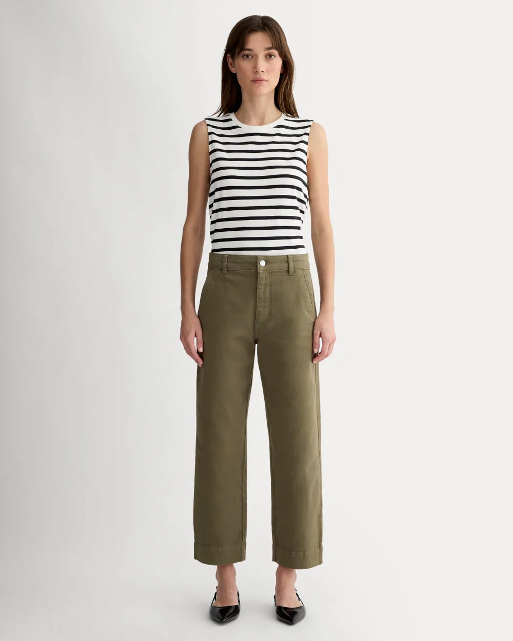 The Utility Straight-Leg Pant | Kalamata | 26.5" Inseam