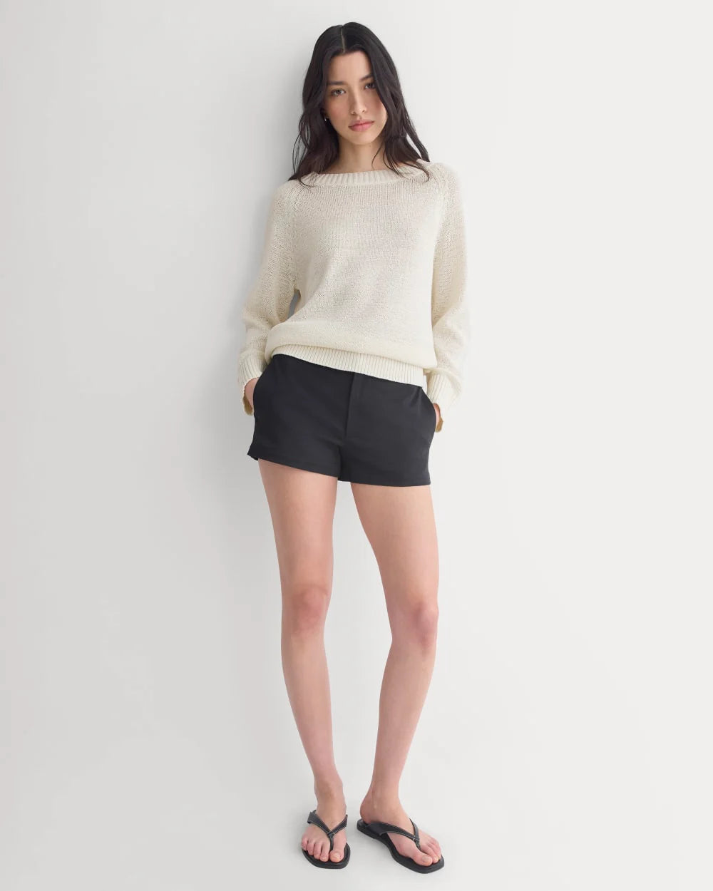Mini Tailored Short | Black