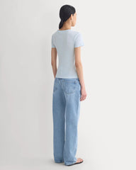 Tissue Short-Sleeve Crew | Skywriting
