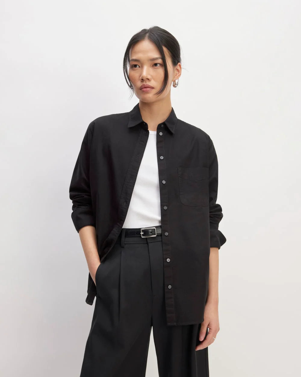 The Must-Have Oxford Shirt | Black