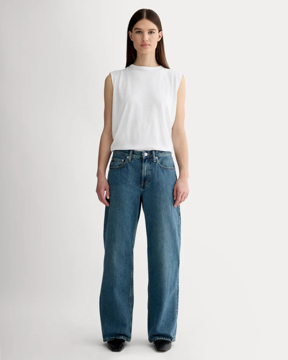 The Mid-Way Jean | Whisper Blue