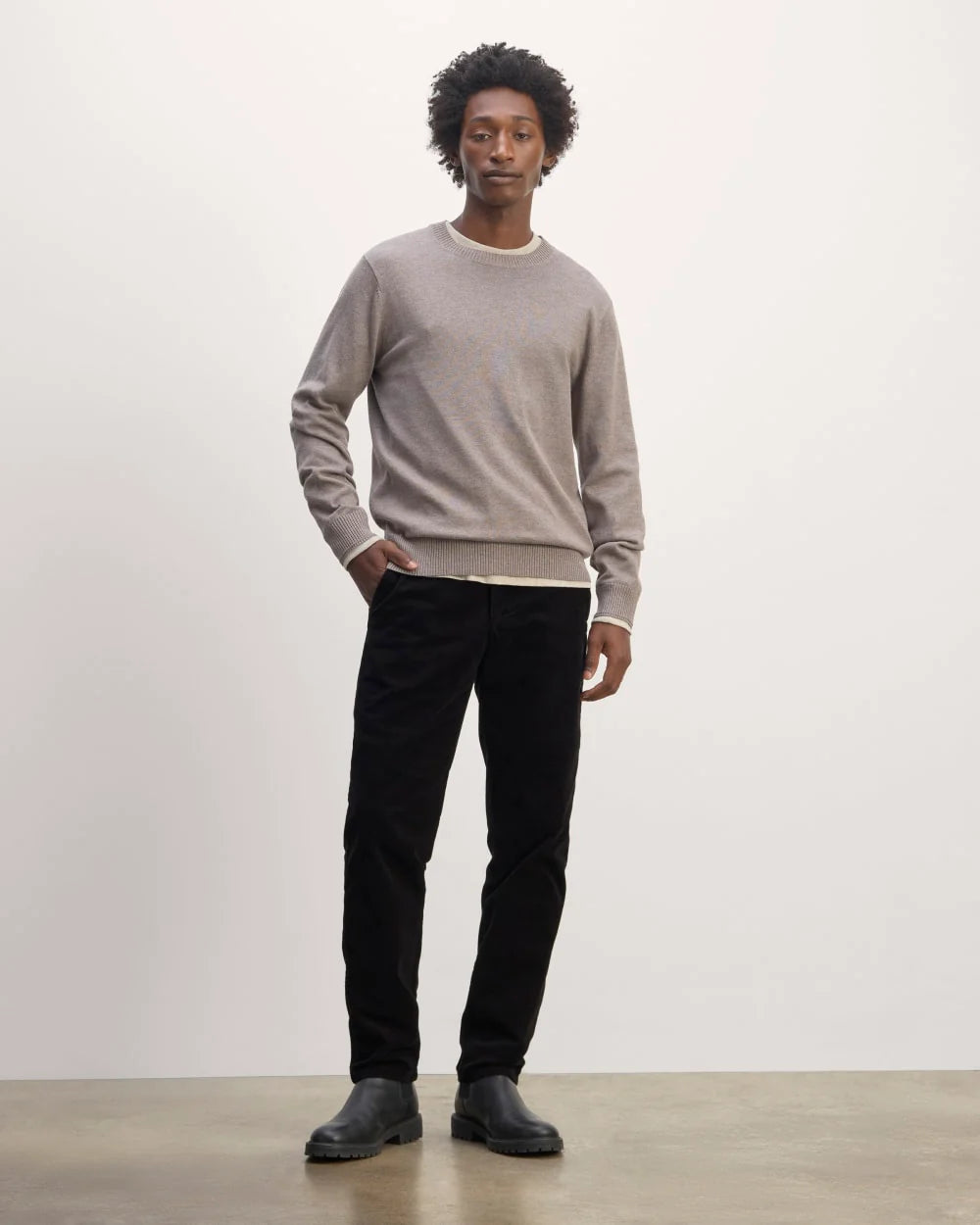 The Corduroy Trouser | Black