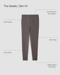 The Performance Chino | Uniform | Deep Moss Green | Slim