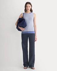 Tissue Layered Tank | Aleutian/Velvet Morning