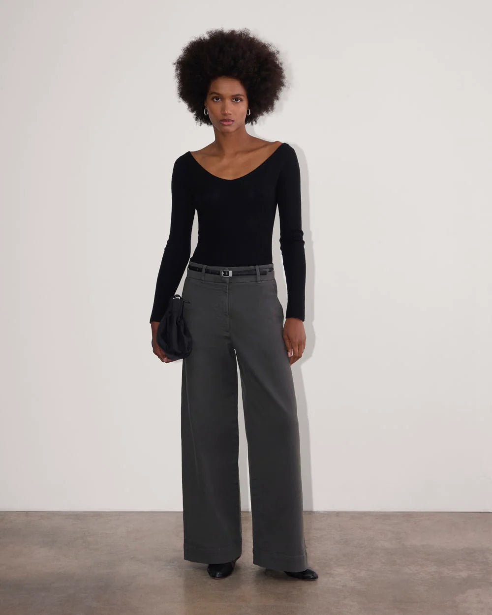 The Phoebe Trouser | Graphite