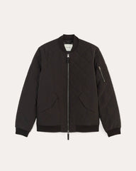 The Quilted Bomber | Black
