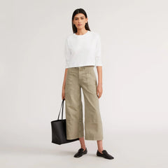 The Way-High® Gardener Cropped Jean |  Moss