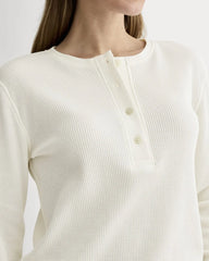 The Waffle Henley | Bone