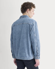 Denim Shacket | Vintage Mid Indigo