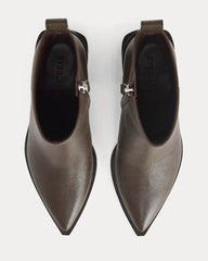 Studio Block Heel Boot | Brown