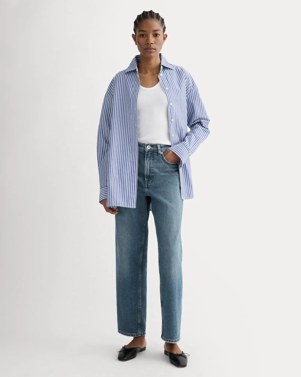 The Way-High® Jean 2.0 | Washed Indigo | 27.5” Inseam