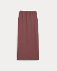 Maxi Skirt in Butterknit | Henna Red