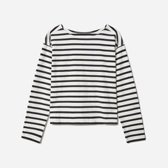 The Mariner Tee | Black / White