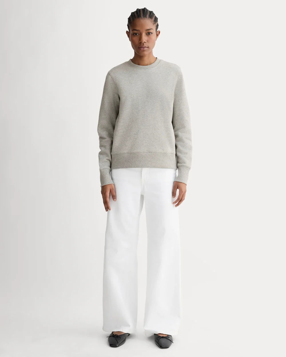 The Off-Duty Terry Crew | Heathered Grey