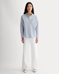 The Must-Have Oxford Shirt | Bone / Mazarine Blue